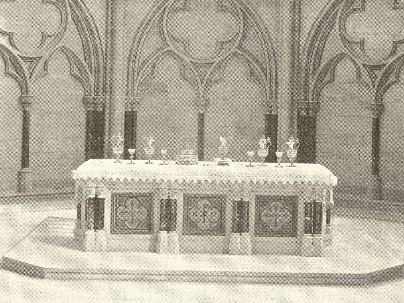 Altar der Gedächtniskirche der Protestation in Speyer